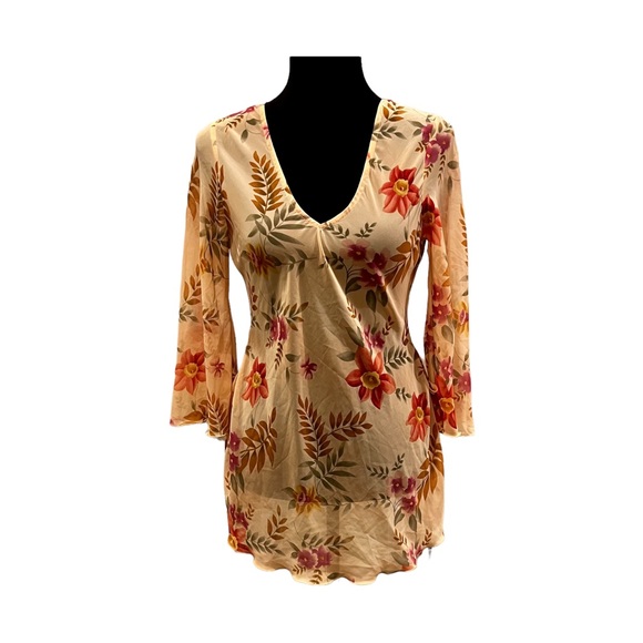 Kathryn Sheer Bell Sleeve with Matching Panty Size Small - Picture 1 of 7